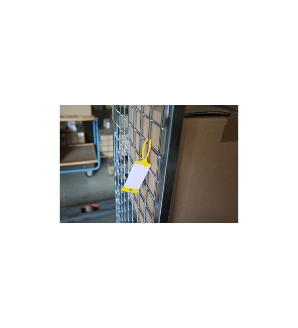 Schlsselanhnger FLEXI mit Steckverschluss 100 Stck in Spenderbox Bild 2