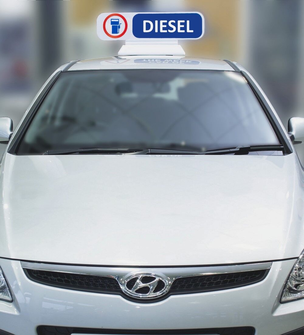 Diesel - Variante 1 - Werbetext fr Dachaufsteller Bild 2