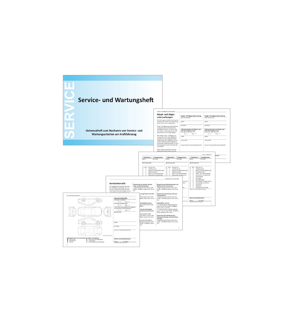 Service- und Wartungsheft 10 Stck Bild 2