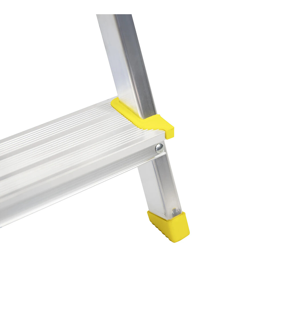 Aluminium-Klappleiter S (2 Stufen) - T�V-gepr�ft bis 150kg belastbar Bild 2