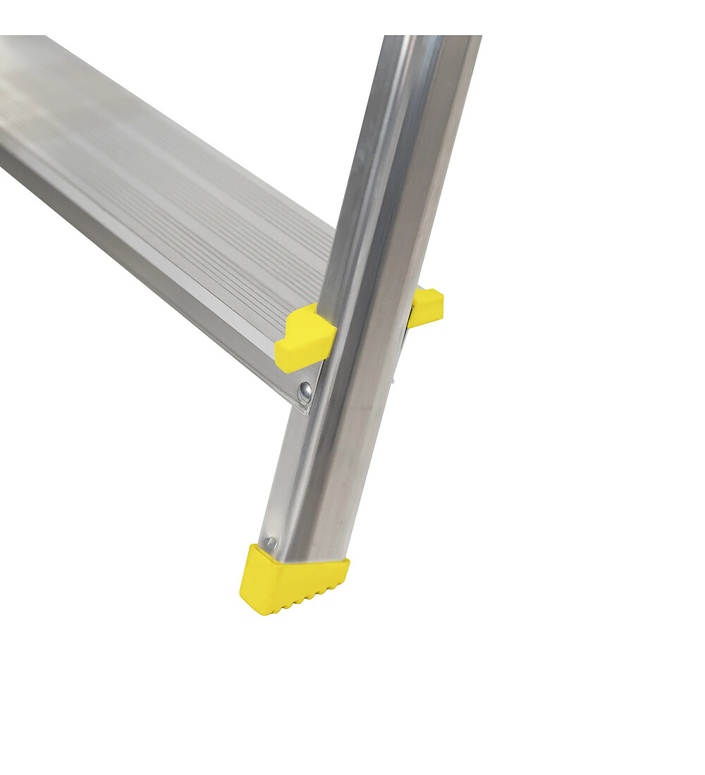 Aluminium-Klappleiter S (2 Stufen) - T�V-gepr�ft bis 150kg belastbar Bild 2