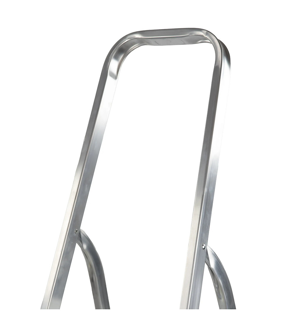 Aluminium-Klappleiter&nbsp;M (3 Stufen) - T�V-gepr�ft bis 150kg belastbar Bild 2