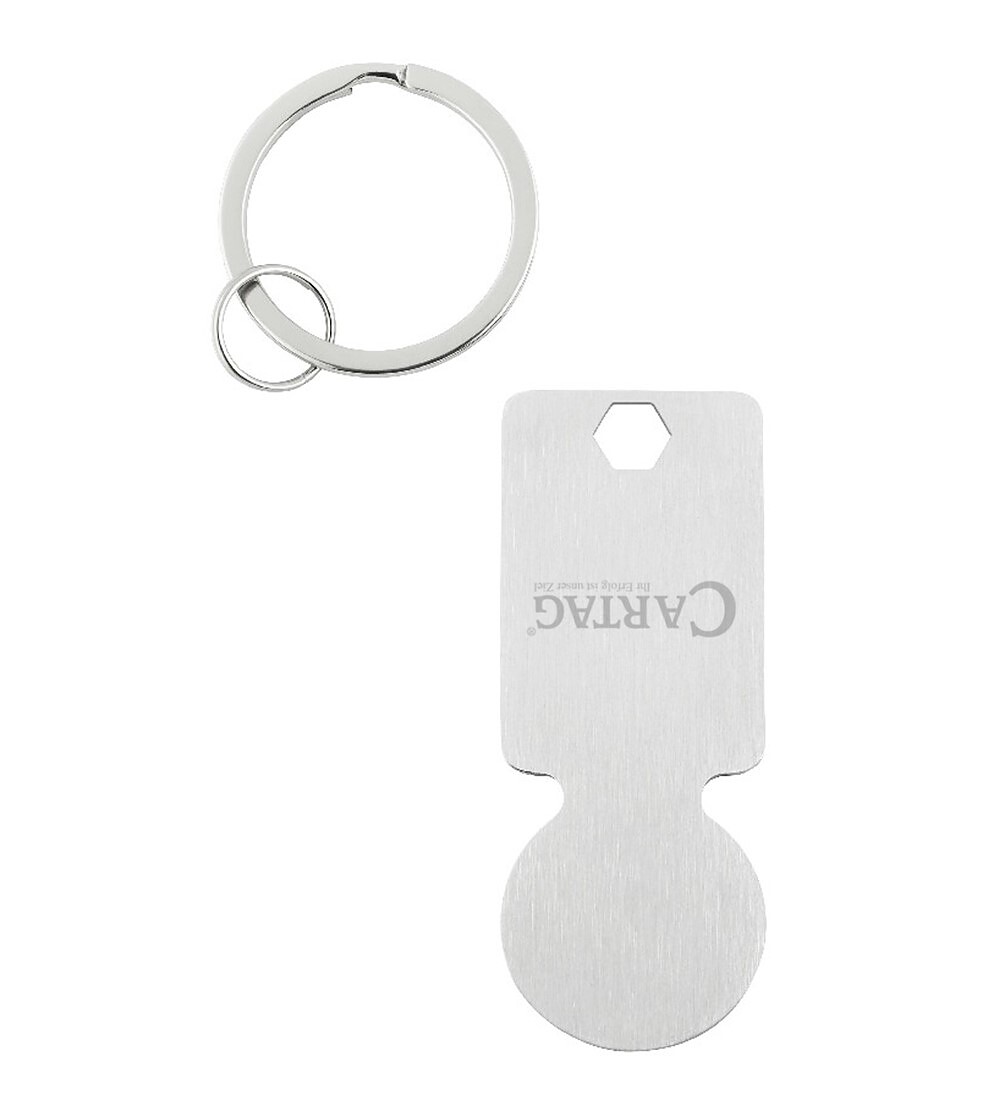 Einkaufswagen-L�ser mit Werbeanbringung