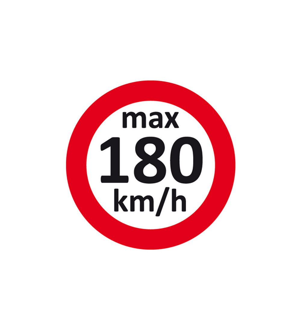 Geschwindigkeitsaufkleber max.180 km/h  fr Winterreifen / Rderwechsel, 100 Etiketten