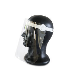  Gesichtsschutz Visier aus glasklarem Kunststoff -wiederverwendbar 