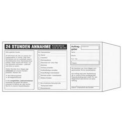 24 Stunden Annahme Kuvert - VPE 100 Stck