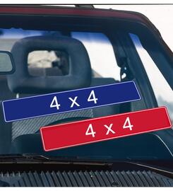 4x4 - wiederverwendbare Verkaufstexte - VPE 5 Stck
