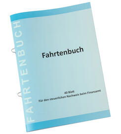 Fahrtenbuch DIN A5 Hochformat