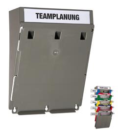 Grund-Modul - Wandsortiersystem fr DIN A4 Auftragstaschen
