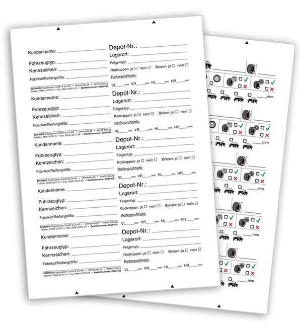 Rad-/Reifenanhnger-ZUBEHRETIKETTEN 